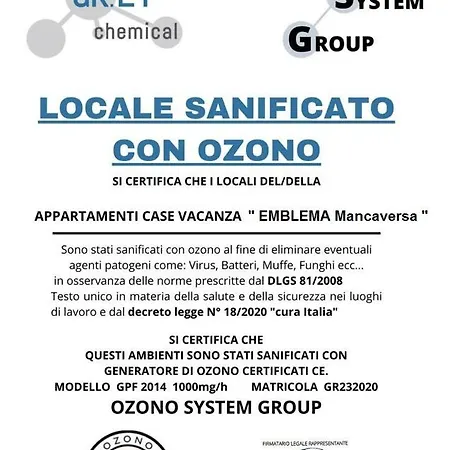 Appartement Emblema Mancaversa Marina di Mancaversa